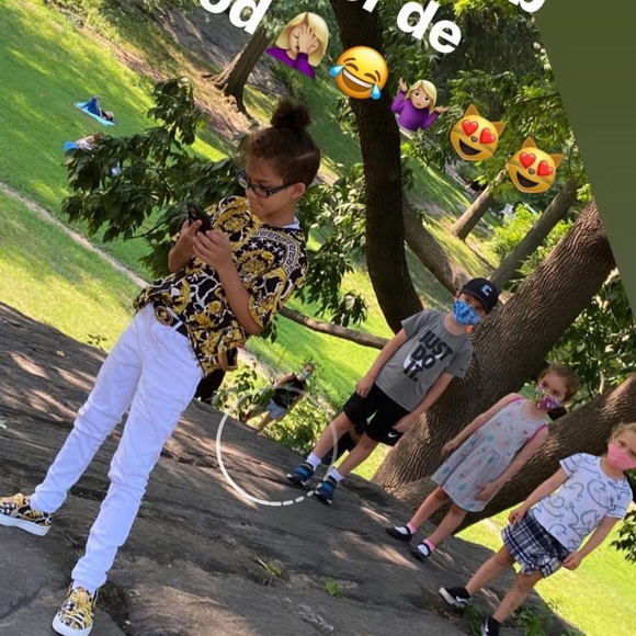 ❤️💯 authentic versace tops with black pants - Picture 4 of 13